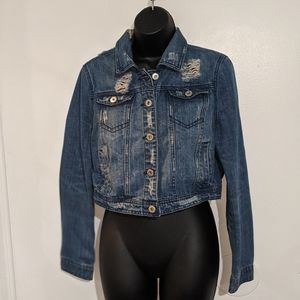 Highway Jeans Cropped Denim Jacket 💕